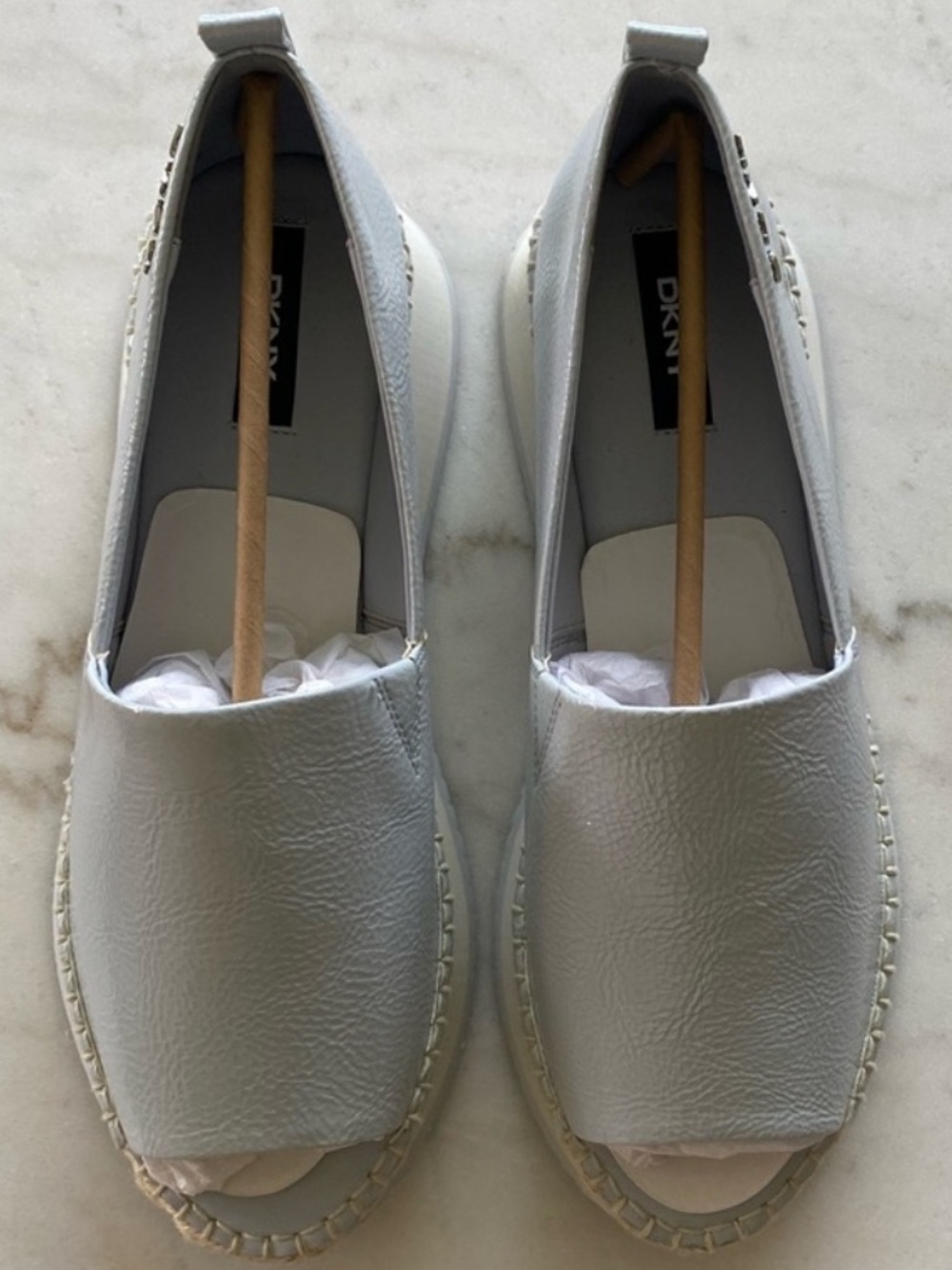 DKNY Women's Orza faux leather slip-on
Shoes blue halogen size 9.5.